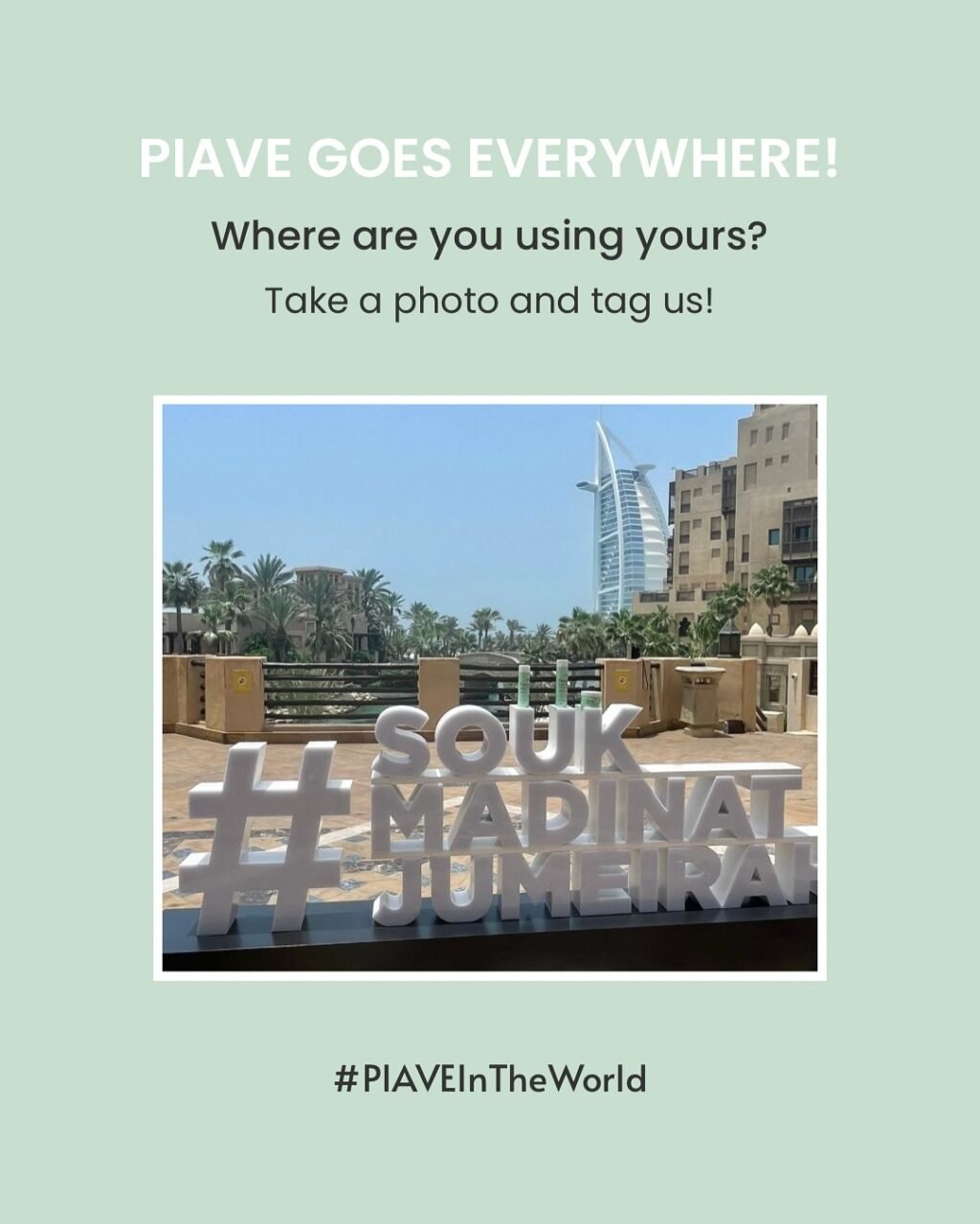 Instagram post from piavecosmetics.usa. This post is in position 1.